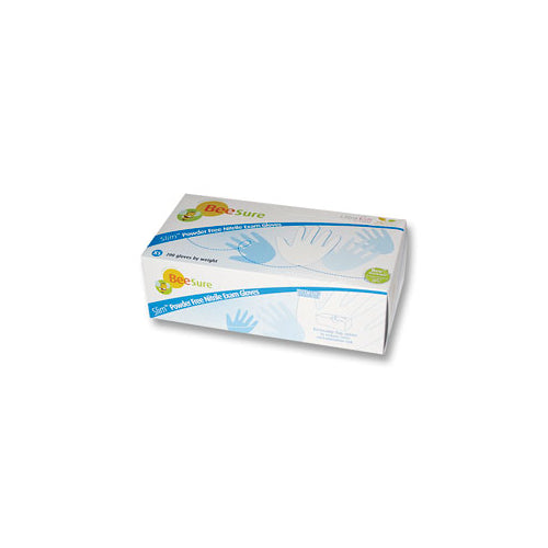 Cranberry 1126 BeeSure SLIM Nitrile Examination Gloves White Small 200/Bx Cranberry 1126 BeeSure SLIM Nitrile Examination Gloves White Small 200/Bx
